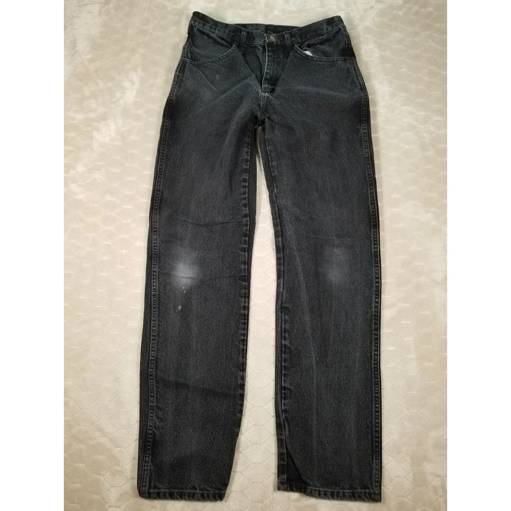 VTG 80s 90s Rustler 87619CB Regular Fit Straight Leg‎ Jeans - Fits 32x32*